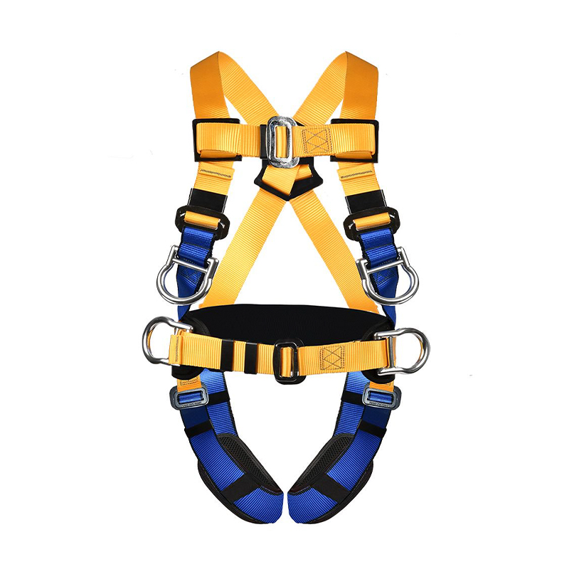 HT66-007901 45mm High Strength Polyester Full Body Safety Harness HT66-007901 45mm High Strength Polyester Full Body Safety Harness